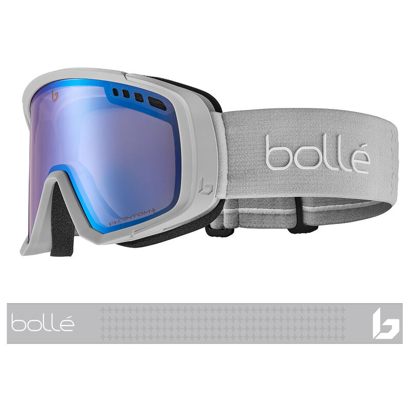 MAMMOTH, Lightest Grey Matte-Phantom+ Blue Semi Polarized Photochromic Cat 1 to 3, hi-res image number null